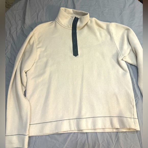 Gap Quarter-zip Jacket/Sweatshirt in Oatmeal in XL - Picture 1 of 7